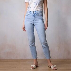 NWOT LC Lauren Conrad White Skinny Ankle Jeans